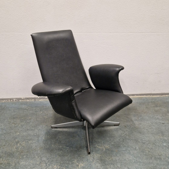 Image 1 of Chaise pivotante vintage Goldsiegel des années 60