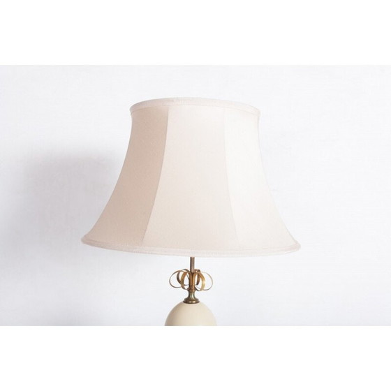 Image 1 of Lampe de table sculpturale de Belgochrom - années 1960