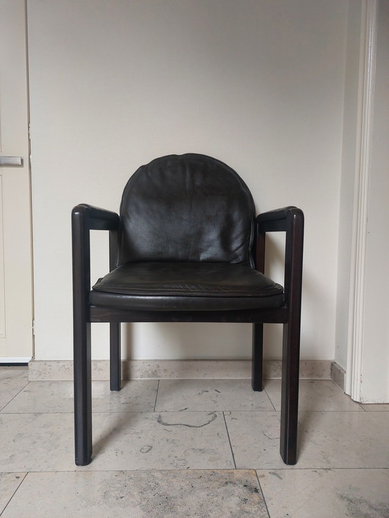 Image 1 of Fauteuil brun foncé Bulo Memphis Style