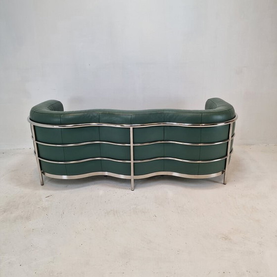 Image 1 of Canapé et fauteuil vintage "Onda" par De Pas, D'Urbino et Lomazzi pour Zanotta, Italie 1985s