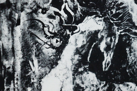 Image 1 of Dang Lebadang, 'Le Cheval', gravure en couleurs, années 1970