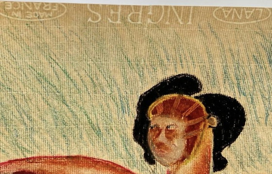 Image 1 of Breyten Breytenbach, peinture originale 1967. Bonnievale, Afrique, France.