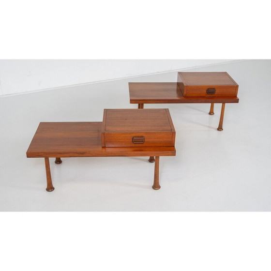 Image 1 of Paire de tables de nuit vintage, 1960