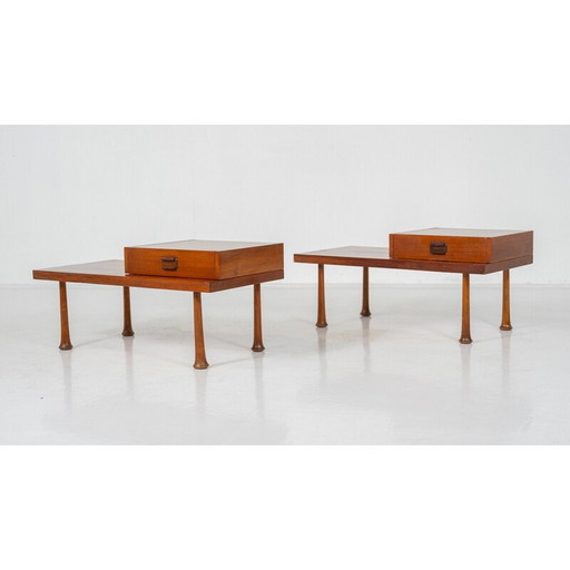 Paire de tables de nuit vintage, 1960