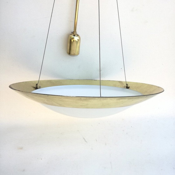 Image 1 of Lampe pendante Ufo en laiton par Sce