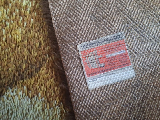 Image 1 of Grand Tapis Vintage • Pop Psyché • Xxl • 295 Cm X 200 Cm • 1970