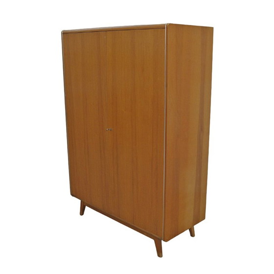 Image 1 of Armoire vintage en bois de hêtre par Bohumil Landsman pour Jitona, Tchécoslovaquie 1970