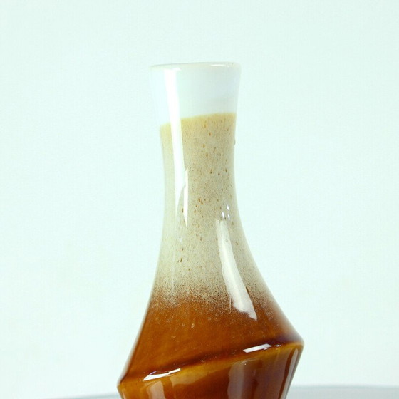 Image 1 of Vase vintage en céramique brune pour Ditmar Urbach, Tchécoslovaquie 1960