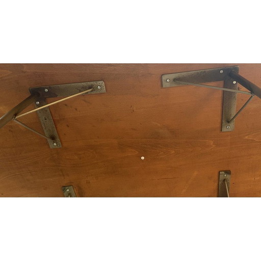 Table de salle à manger vintage en teck modèle 3600 par Arne Jacobsen pour Fritz Hansen