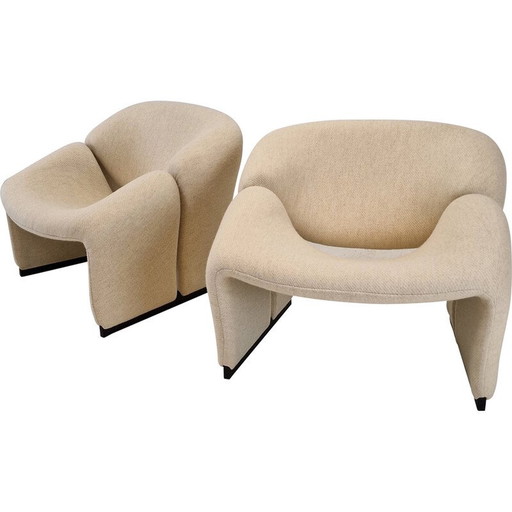 Fauteuil vintage modèle F580 par Pierre Paulin pour Artifort, 1966