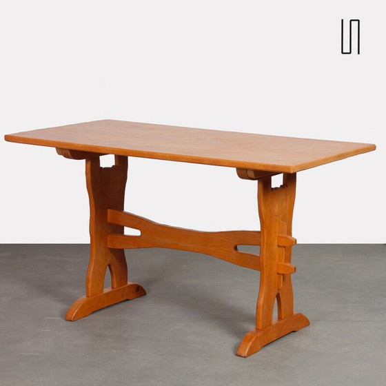 Image 1 of Vintage wooden dining table, 1960