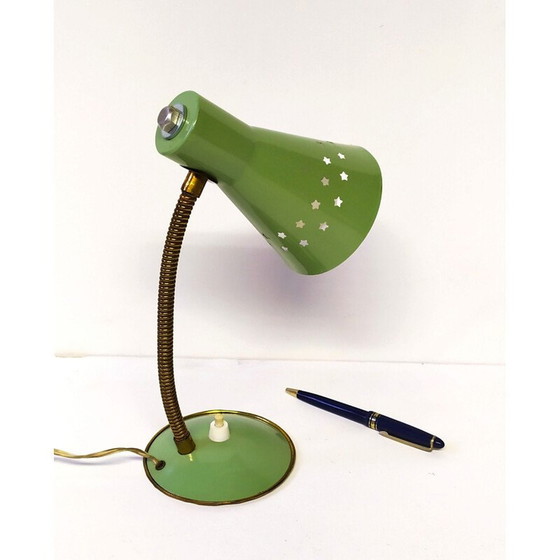 Image 1 of Lampe de table vintage à petites étoiles Angelo Lelli pour Arredoluce 1950s