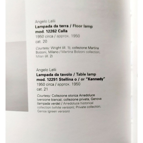 Image 1 of Lampe de table vintage à petites étoiles Angelo Lelli pour Arredoluce 1950s