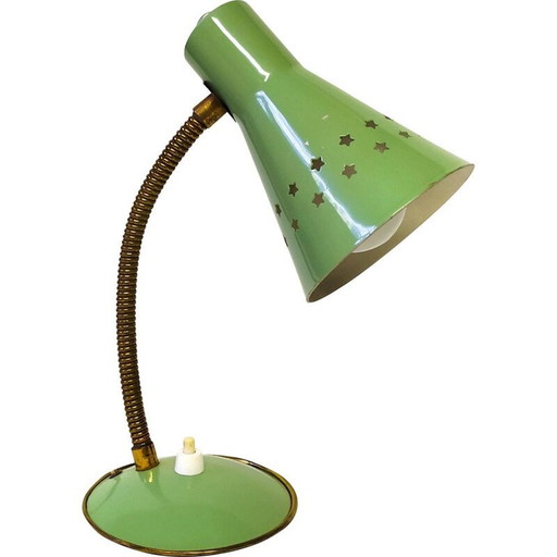 Lampe de table vintage à petites étoiles Angelo Lelli pour Arredoluce 1950s