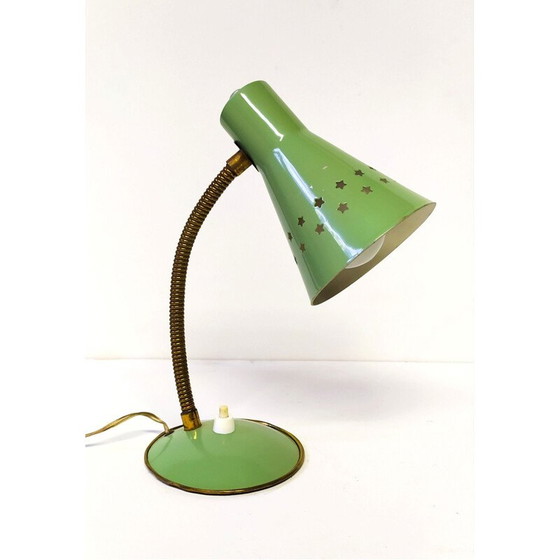 Image 1 of Lampe de table vintage à petites étoiles Angelo Lelli pour Arredoluce 1950s