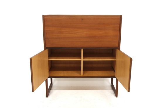 Image 1 of Meuble-Bar en Teck 'Varié-B', Arne Wahl-Iversen, Möbel-Ikéa, Suède, 1960
