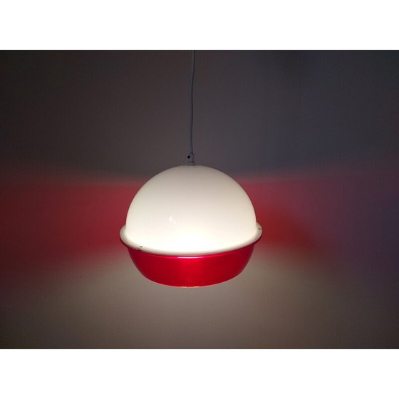Image 1 of Lampe suspendue dans le style Harvey Guzzini, Italie, années 1970