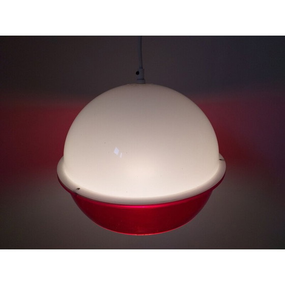 Image 1 of Lampe suspendue dans le style Harvey Guzzini, Italie, années 1970