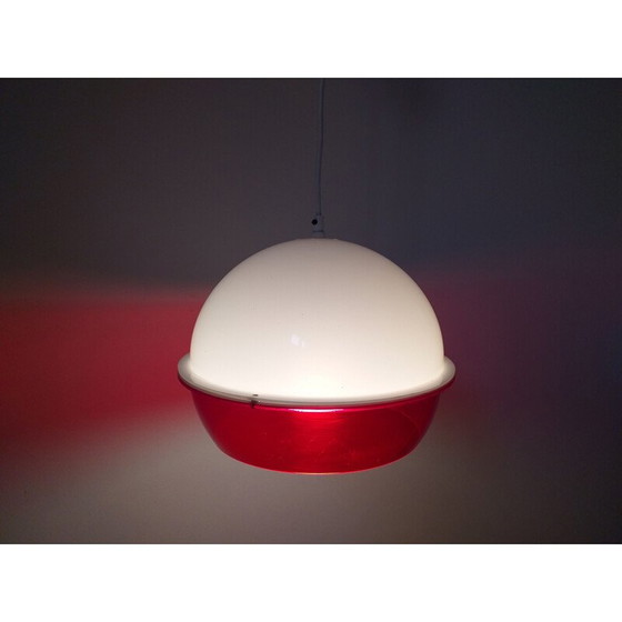Image 1 of Lampe suspendue dans le style Harvey Guzzini, Italie, années 1970