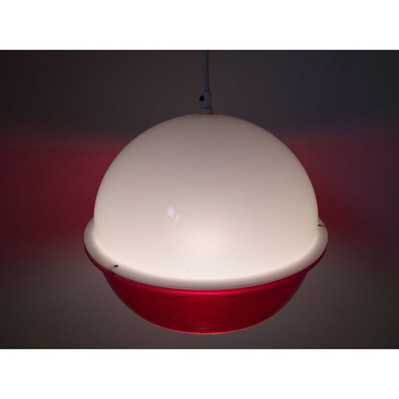Image 1 of Lampe suspendue dans le style Harvey Guzzini, Italie, années 1970