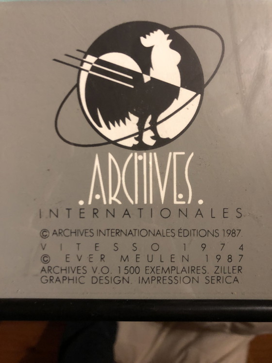 Image 1 of Affiche Vitesso Ever Meulen 1974