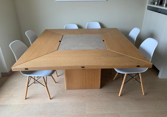 Image 1 of Table de salle à manger circulaire classique design Van Den Berghe