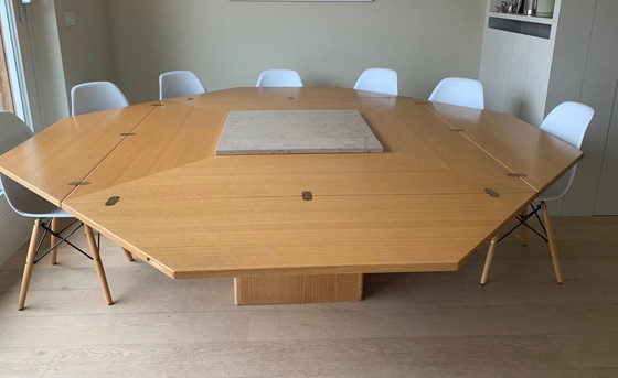 Image 1 of Table de salle à manger circulaire classique design Van Den Berghe