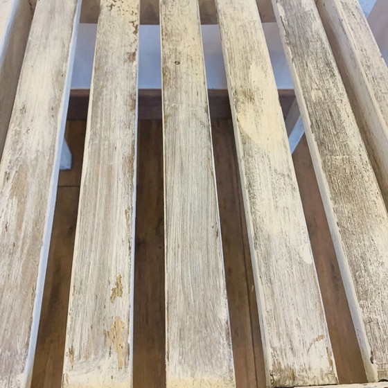 Image 1 of Ensemble de 4 chaises en bois vintage