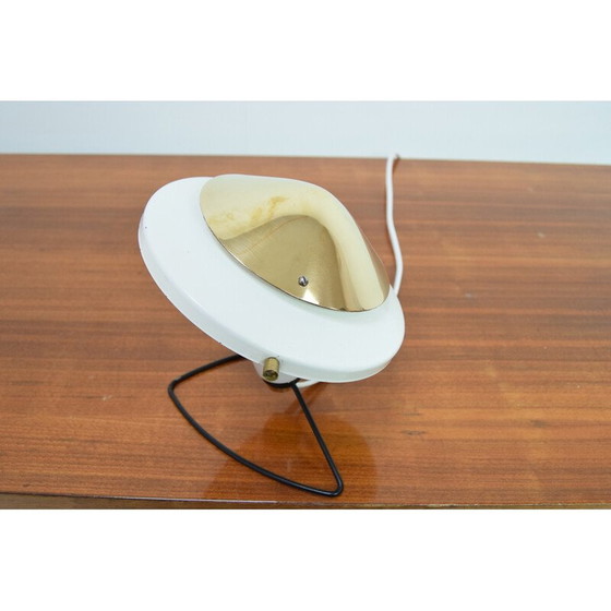 Image 1 of Lampe de table du milieu du siècle avec abat-jour réglable, Tchécoslovaquie, années 1970