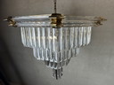 Vintage Xl Bakalowits & Sohne Chandelier hexagonal