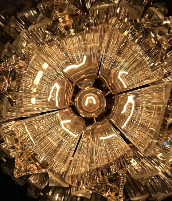 Image 1 of Vintage Xl Bakalowits & Sohne Chandelier hexagonal