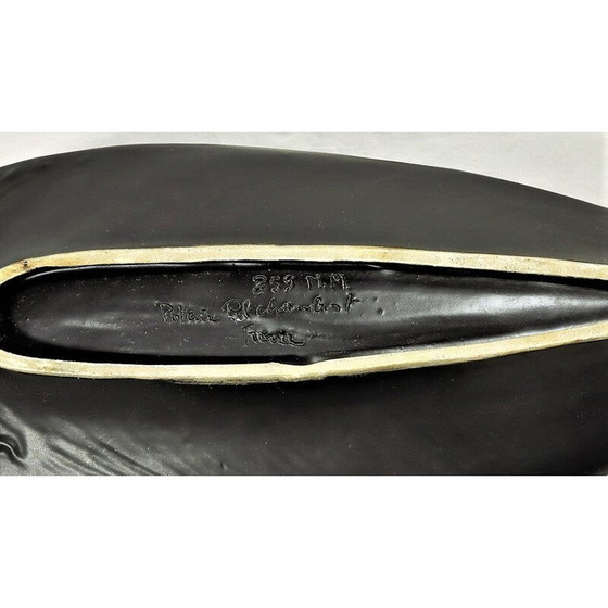 Image 1 of Service en céramique vintage en forme de coquillage par Pol Chambost, France 1950