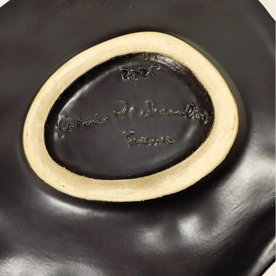 Image 1 of Service en céramique vintage en forme de coquillage par Pol Chambost, France 1950