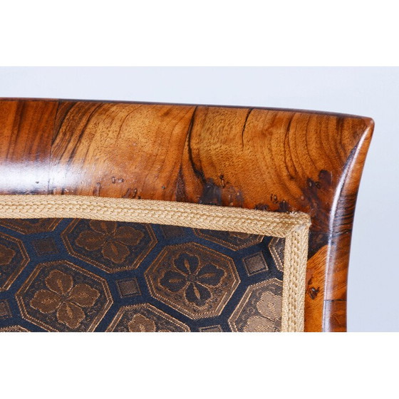 Image 1 of Fauteuil vintage en noyer Biedermeier, Autriche 1820