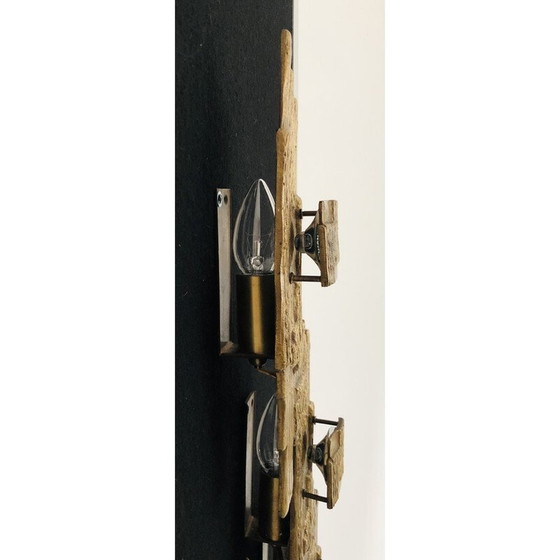 Image 1 of Applique vintage en bronze par Maxime Delo, Italie 1970