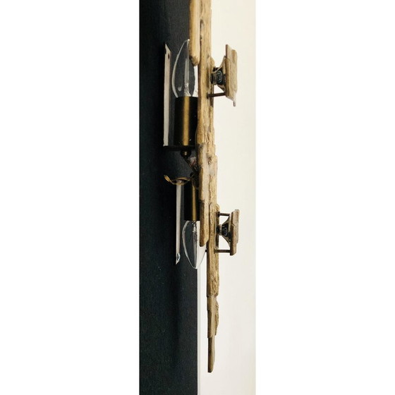 Image 1 of Applique vintage en bronze par Maxime Delo, Italie 1970