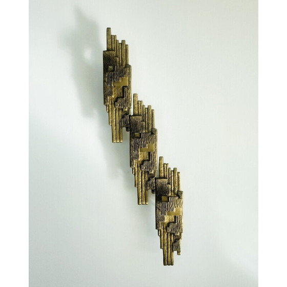 Image 1 of Applique vintage en bronze par Maxime Delo, Italie 1970