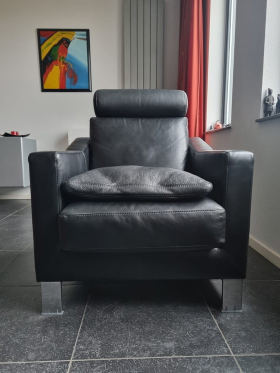 Image 1 of Leolux Antonia Armchair With Loose Arm Cushion