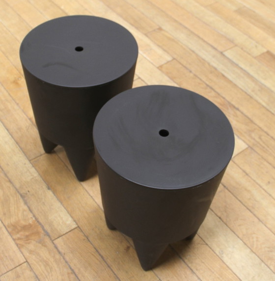Image 1 of Paire De Tabourets Xo Bubu, Philippe Starck