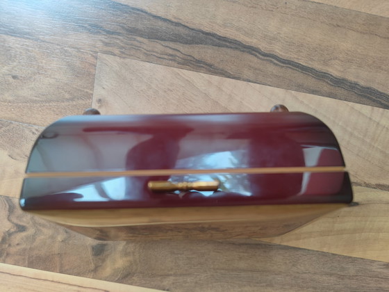 Image 1 of Boîte à musique En bois, Laquée, Ballerina Original Deichert Musical Box Mélodie : Träumerei