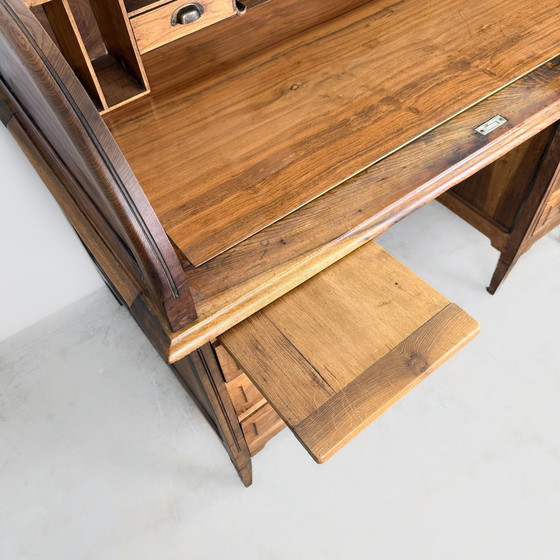 Image 1 of Rare bureau Art déco à rideaux