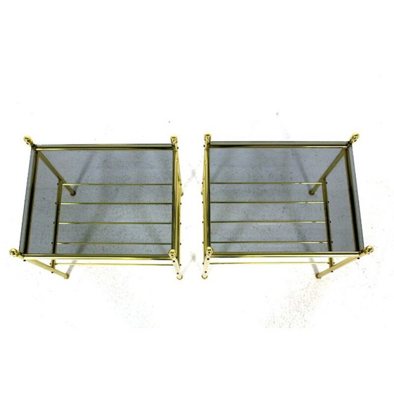 Image 1 of Paire de tables de chevet vintage Suède 1970