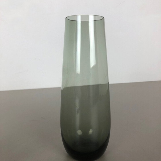 Image 1 of Paire de vases en verre vintage par Wilhelm Wagenfeld pour le Wmf, Allemagne 1960