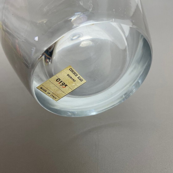Image 1 of Vase vintage en verre de Murano pour Cenedese Vetri, Italie, années 1970