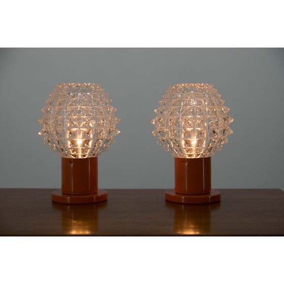 Image 1 of Paire de lampes de table vintage par Kamenicky Senov, 1970