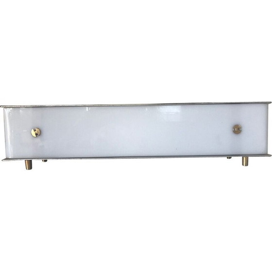 Image 1 of Lampe vintage en perplex et aluminium par Arlus