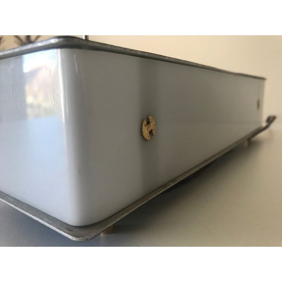 Image 1 of Lampe vintage en perplex et aluminium par Arlus