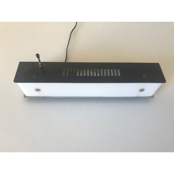 Image 1 of Lampe vintage en perplex et aluminium par Arlus