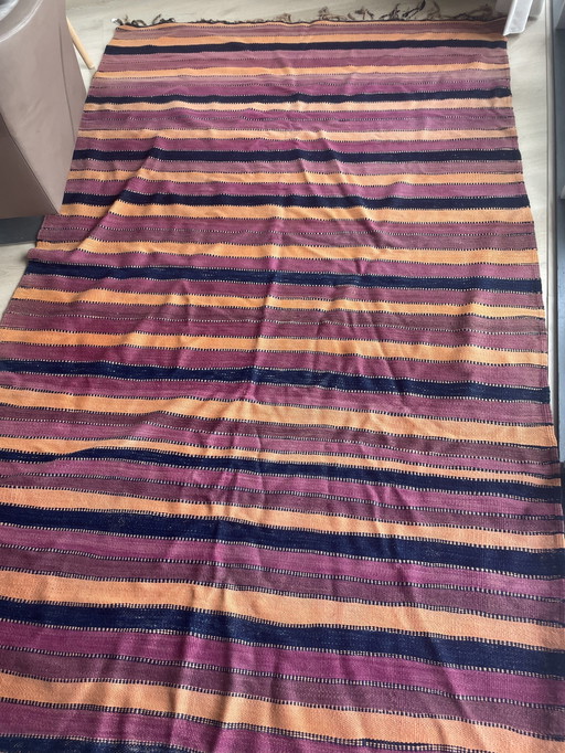 Tapis marocain Kelim fait à la main