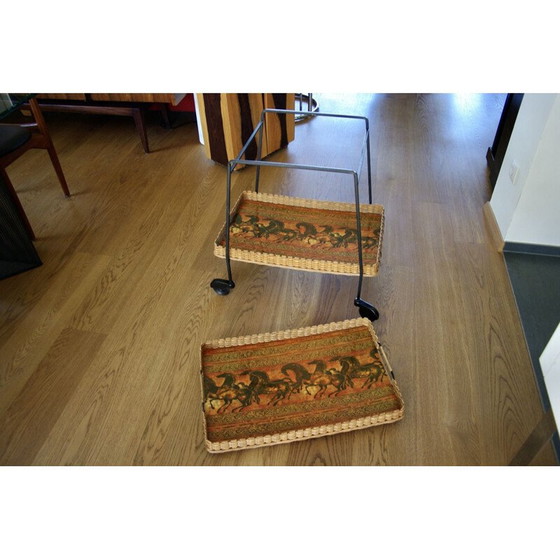 Image 1 of Chariot à roulettes vintage, 1960